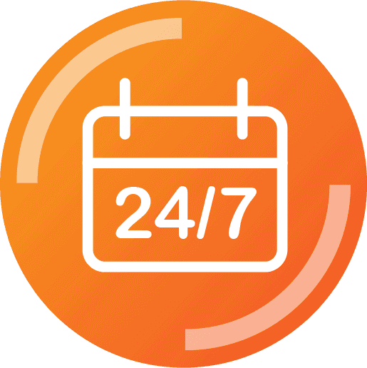 24 -7 availability for site view pro
